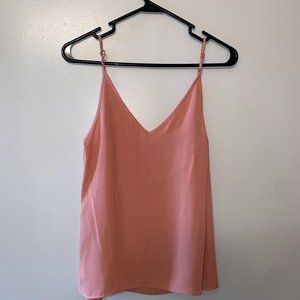 Chiffon V-Neck Tank Top